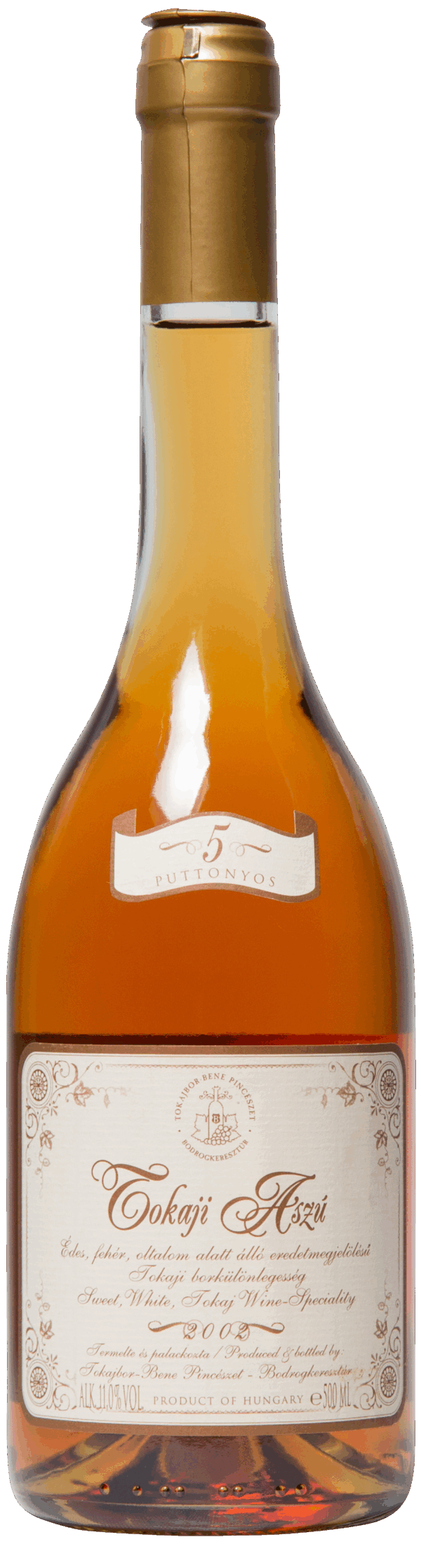 Tokaji 5 Puttonyos Aszu, Bene Pinceszet